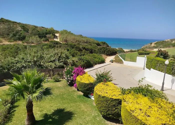 Conil View Front House - Espectacular Casa Con Vistas Al Mar Y Acceso Directo A La Playa 度假居 科尼尔-德拉弗龙特拉